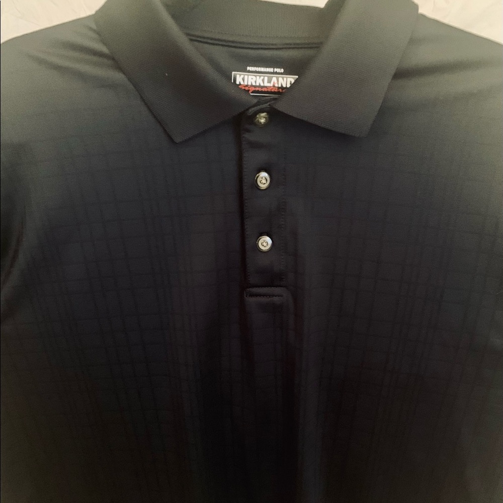 Kirkland Polo Shirt, Black Large